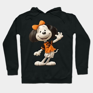 Doghouse Derby Snoopy Vs Orioles Logo Hoodie